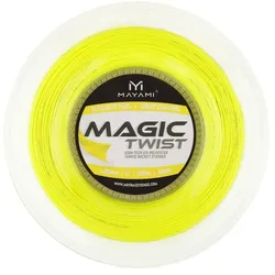 Tennissaite - MAYAMI - Magic Twist - Gelb - 200 m Rolle