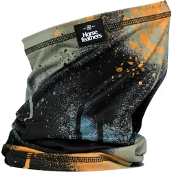 HORSEFEATHERS NECK WARMER 2027 yellow spray
