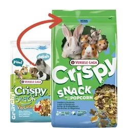 Versele CRISPY Snack with Popcorn 2 x 550g