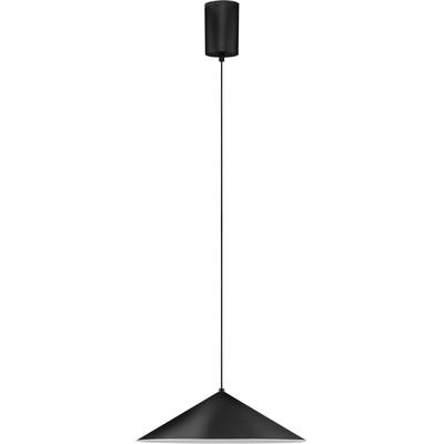 NOVA LUCE Pendelleuchte "LUI", schwarz, 1, Ø 39,5cm H: 205cm, 1 Stk., Leuchten, Pendelleuchte