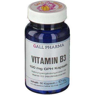 Vitamin B3 100 mg GPH Kapseln 60 St