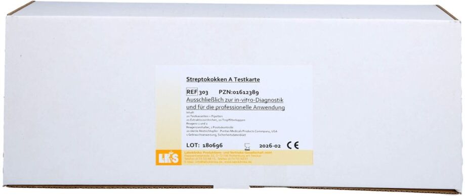 Streptokokken A Testkit 20stk