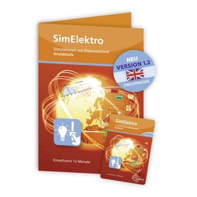 SimElektro - Grundstufe 1.2 - Simulationen zur Elektrotechnik - Freischaltcode auf Keycard - Einzellizenz, von Thomas Käppel, Europa-Lehrmittel,