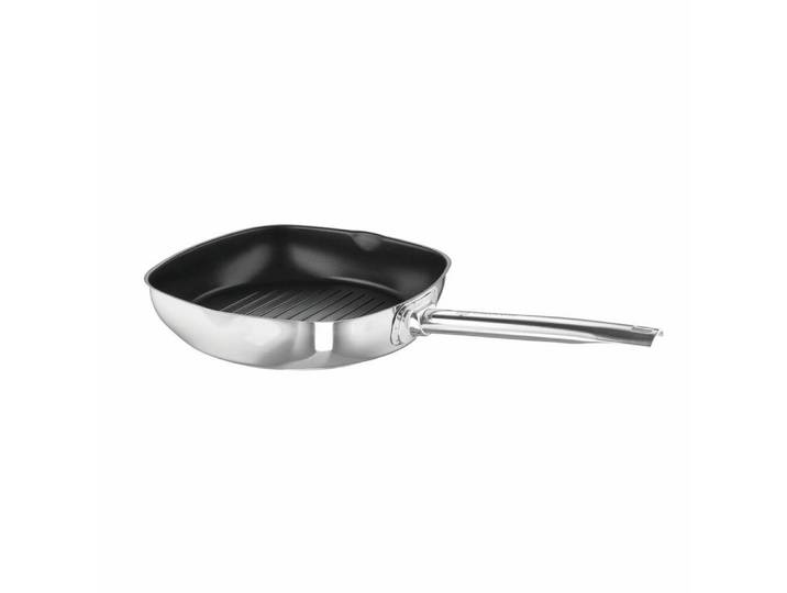 SCHULTE-UFER Grillpfanne Edena 24 x 24 cm, Edelstahl 18/10