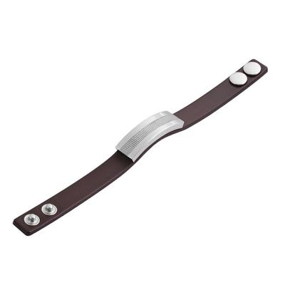 Armband ADELIA´S "Armband aus Leder 22 cm", braun, Armbänder, Damen, 22cm, Leder, Armband, Eine schöne Geschenkidee für jeden Anlass