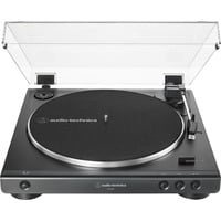 AT-LP60XBK, Plattenspieler schwarz, Integrierter Phono-Vorverstärker, Vollautomatischer Betrieb