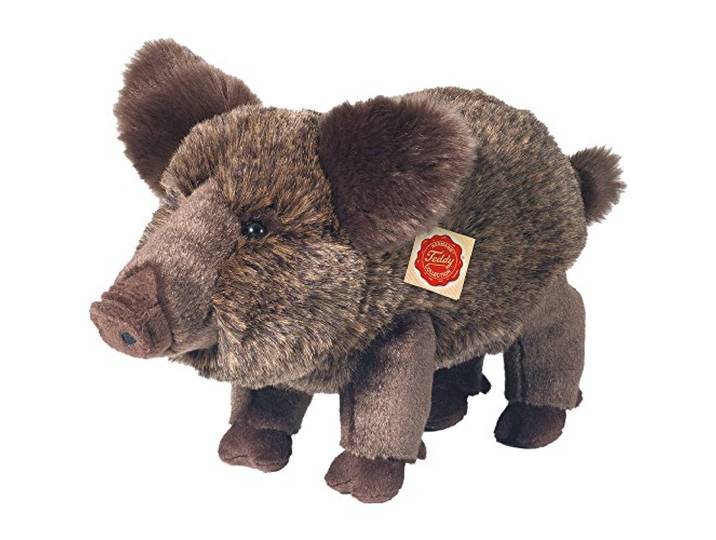 Teddy Hermann 90831 Wild Zwijn 30 cm, Knuffel, Knuffel