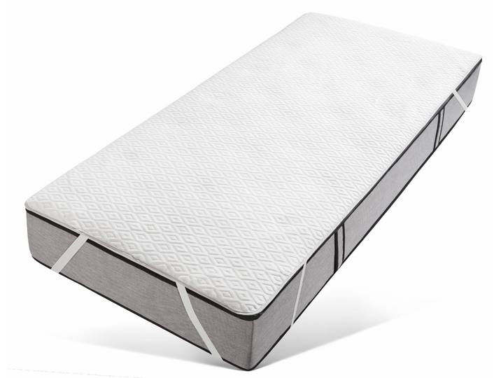 Matratzenauflage GOODPRODUCT Rhomber, Auflage 90x200 cm, 140x200 cm und weiteren Grössen,wasserdicht , weiss (weiß), B:120cm L:200cm, Matratzenzubehör, Matratzenauflage, (Inkontinenz), Allergiker geeignet (Hausstauballergiker), atmungsaktiv