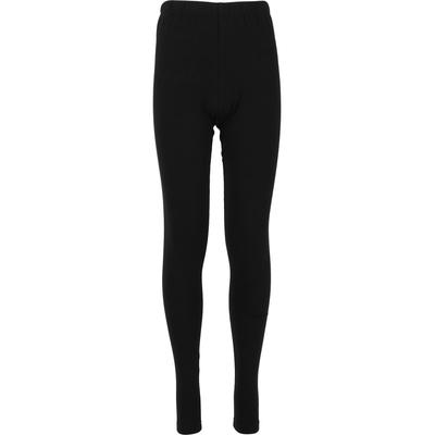 Trainingstights ENDURANCE "Limniso", Mädchen, Gr. 164, EURO-Größen, schwarz, 100% Baumwolle, unifarben, lang, Hosen, aus atmungsaktivem Material