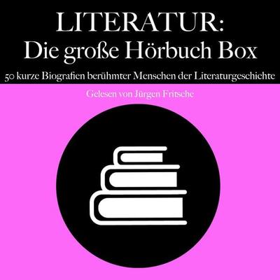 Literatur: Die große Hörbuch Box - 5 Minuten,5 Minuten Biografien,Jürgen Fritsche, Audio, 9783754515686