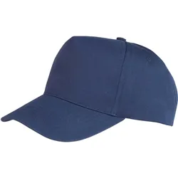 Result Kinder 5-Panel Kappe Klassische Cap RC084J navy one size