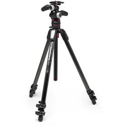 055 cf Kit 3 sect 3 way w\QR Professional Stativ Photo Kit