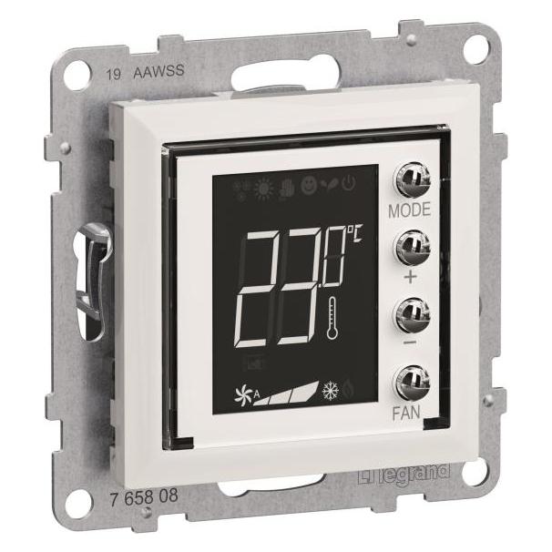 Legrand Seano MyHome Thermostat m 765608 Display m.Abdeckung in der Farbe (765608)