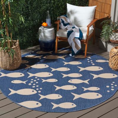 SAFAVIEH Courtyard Illa Indoor/ Outdoor Waterproof Patio Backyard Rug