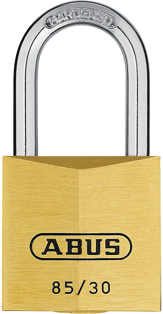 Vorhängeschloss, 85/30HB24, VE 6 Stk, Messing ABUS