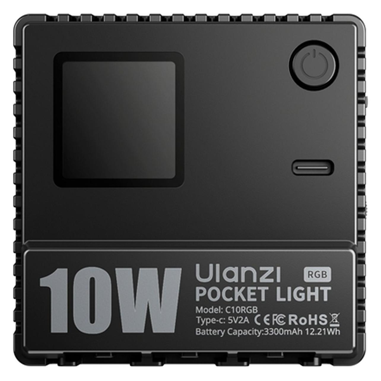 Ulanzi C01RGB 10W Pocket light (Videoleuchte) (U-C10RGB)