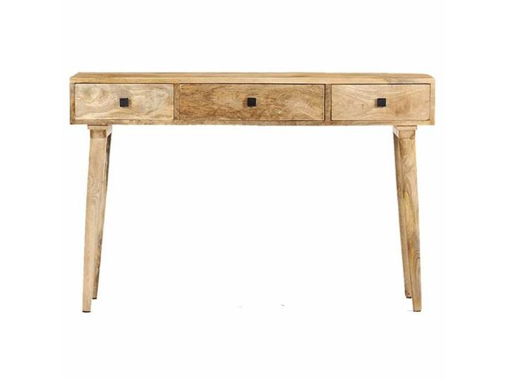 BESTLIFE Table console 115x35x76 cm Bois de manguier massif avec manuel de montage（14484671）VIDAXL