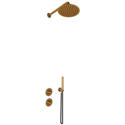 JEE-O Slimline Shower Set 01, bronze, 800-6424 800-6424
