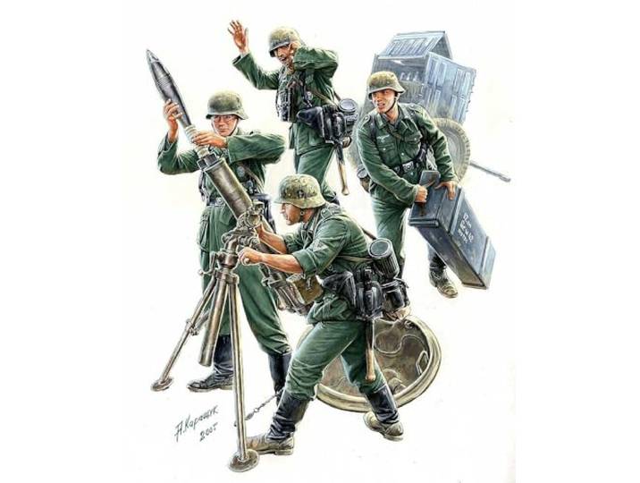 Zvezda 500783583 - Figuurset - 1:35 WWII Dt.vijzel-groep (4) 42