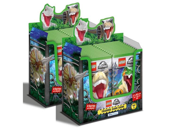 LEGO® Sammelkarte Blue Ocean - LEGO Jurassic World - Serie 3 - 2 Display (72 Booster)