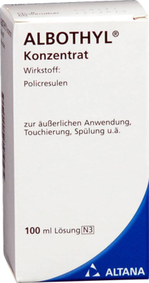 Orifarm Healthcare A/S ALBOTHYL Konzentrat 36% Vaginallösung 100 ml 00023923