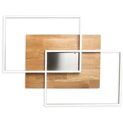 Elobra Deckenleuchte PANAMA S, 2x 15W, 1700lm, Eiche natur ELO-138649