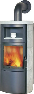 Kaminofen Hark Vito WW GT ECOplus Naturstein grau 14 kW