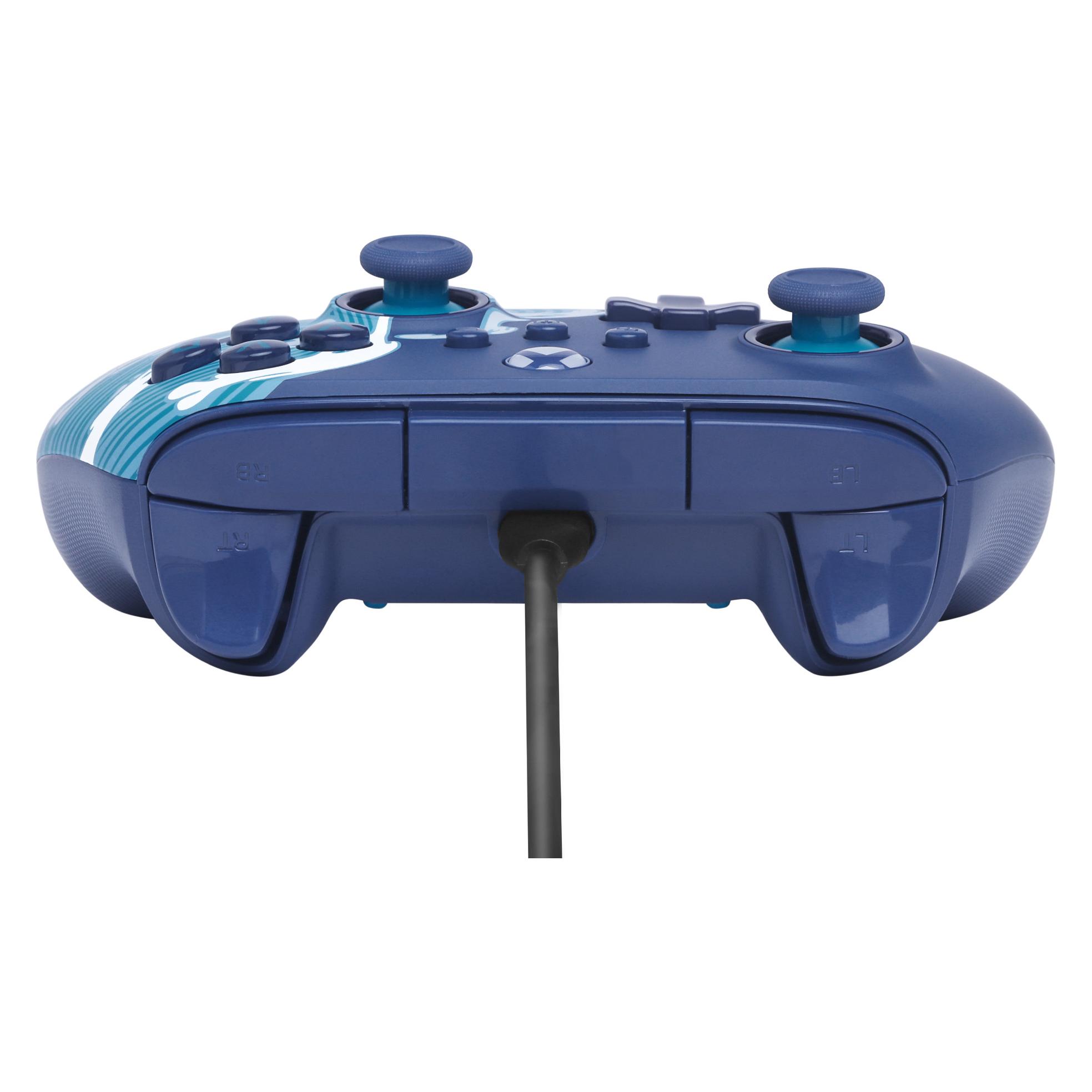 PowerA Advantage Controller (Blau (PC, Xbox One S, Xbox One X, Xbox Series X) (XBGP0544-01)