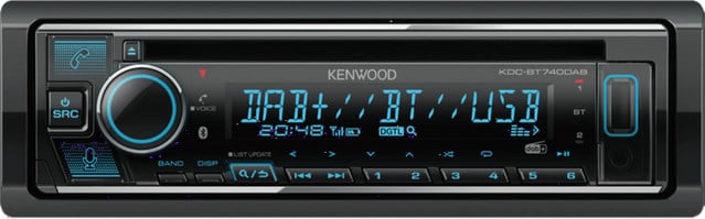Kenwood KDC-BT740DAB Autoradio met DAB+ en Bluetooth