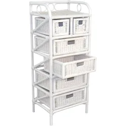 Möbel Direkt Online, Regal, Rully L (45 x 36 x 110 cm)