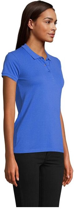 Polo personnalisé coton bio femme PLANET WOMEN Royal