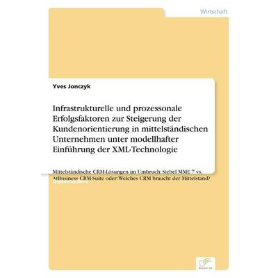 Infrastrukturelle und prozessonale Erfolgsfaktoren zur Steigerung der Kundenorientierung in mittelständischen Unternehmen unter modellhafter
