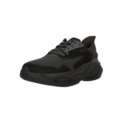 Sneaker CLARKS "Clarks Pace", Herren, Gr. 45, schwarz, Kunstfaser, Schuhe Sneaker, mit atmungsaktiver Eigenschaft