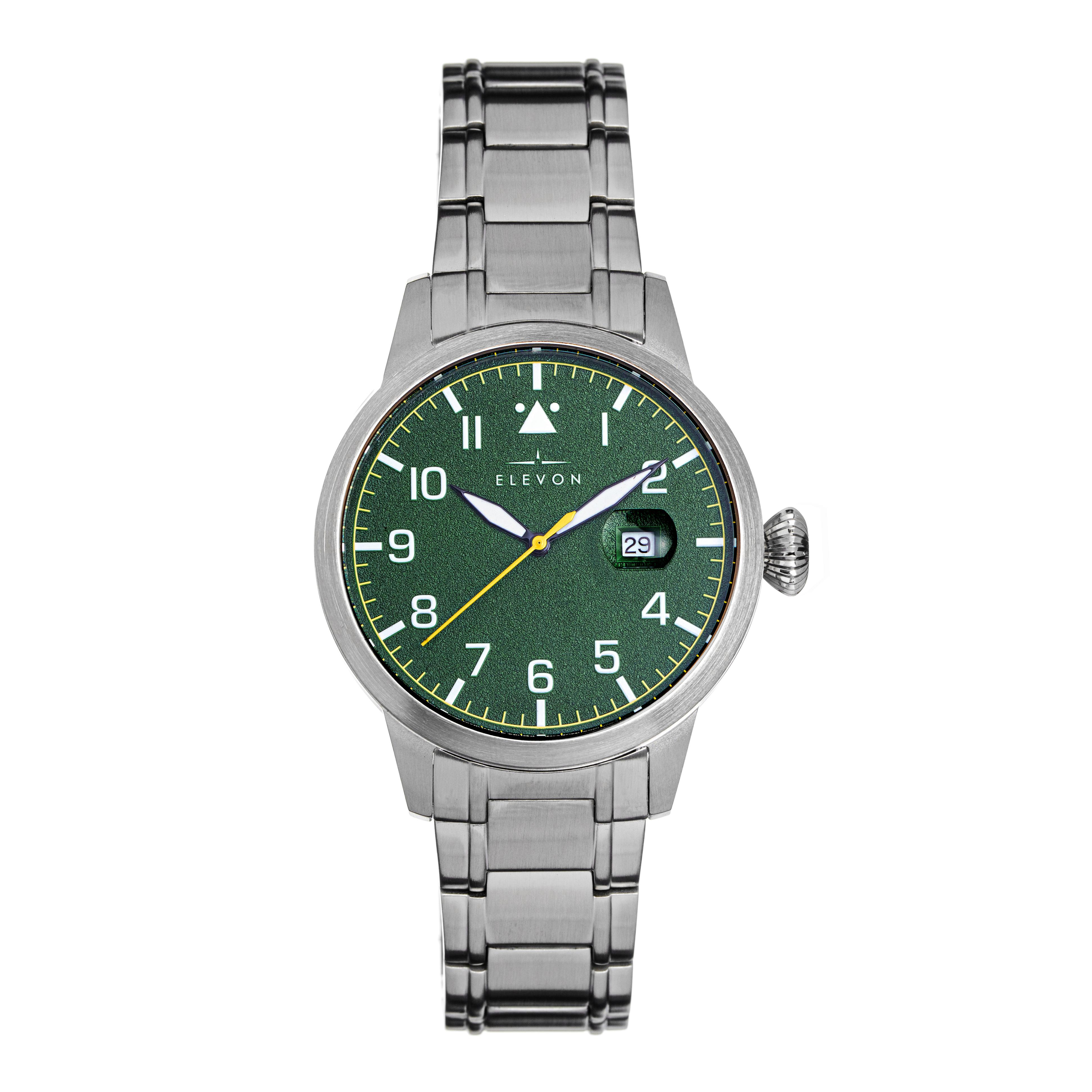 Elevon Stealth-Armbanduhr mit Datum