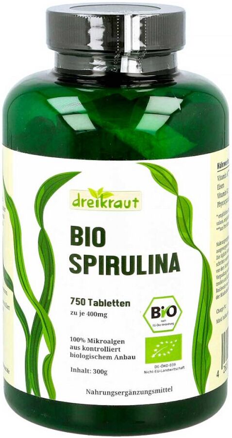 Bio Spirulina Tabletten 750stk