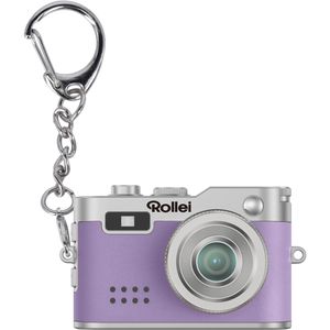 Rollei Mini Kompaktkamera lila, mit 0,96 Zoll Display, 1080p, 2 MP