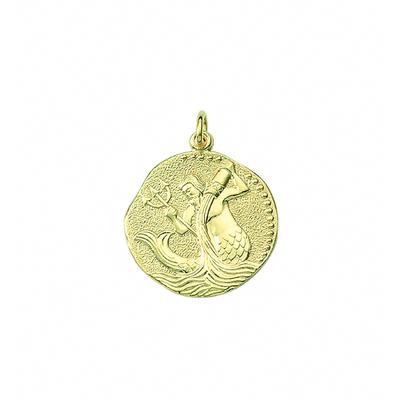Sternzeichenanhänger ADELIA´S "Sternzeichen Anhänger Wassermann 333 Gold ( 8K )", gold, Schmuckanhänger, Damen, Wassermann, Gold, Goldanhänger Wassermann