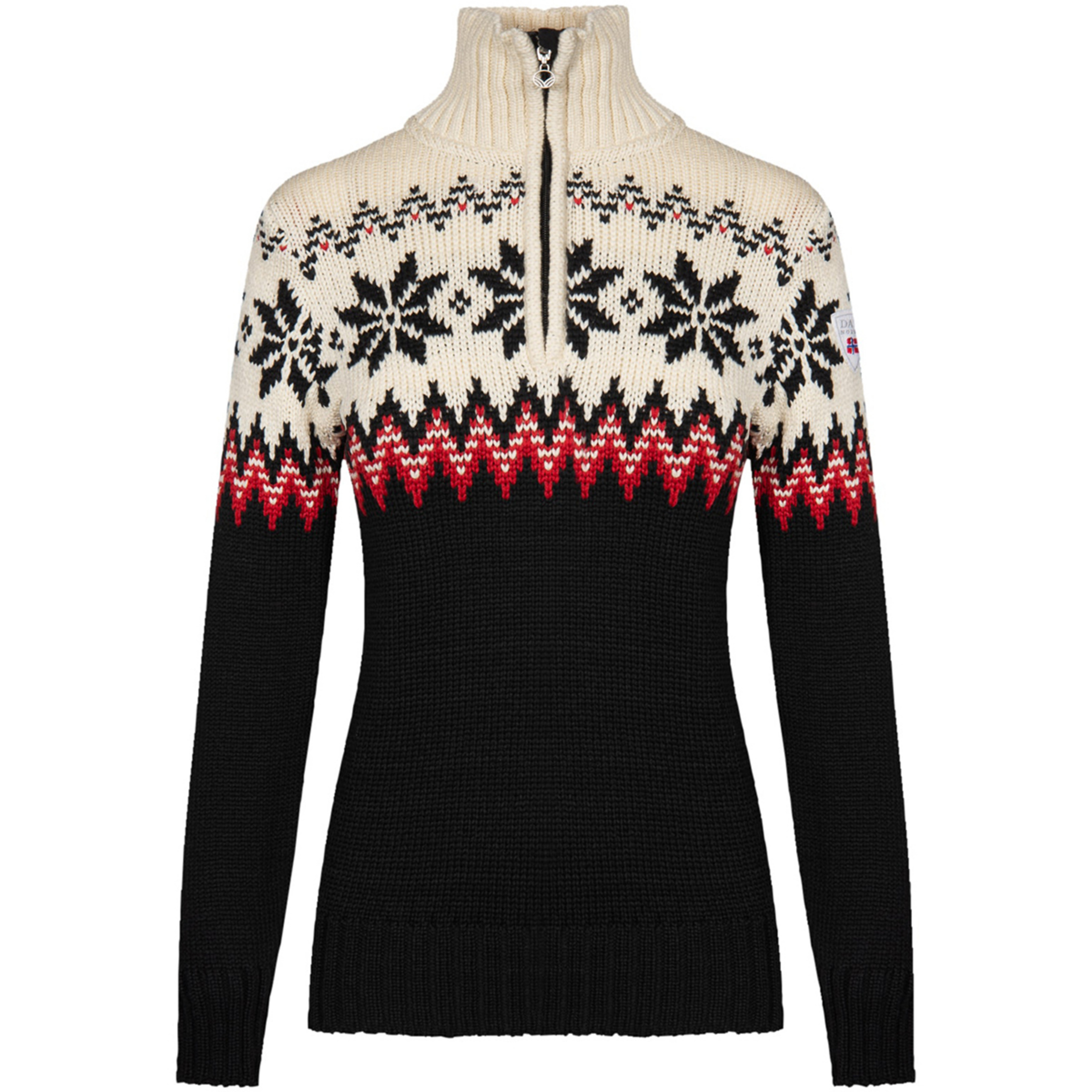 Dale of Norway Myking Fem Damen Pullover schwarz Größe L Lifestyle Hautfreundlich Merinowolle