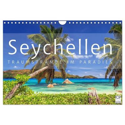 Seychellen Traumstrände im Paradies (Wandkalender 2026 DIN A4 quer), CALVENDO Monatskalender