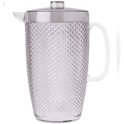 Excelsa Karaffe Diamond Plastik 2,5 L Transparent
