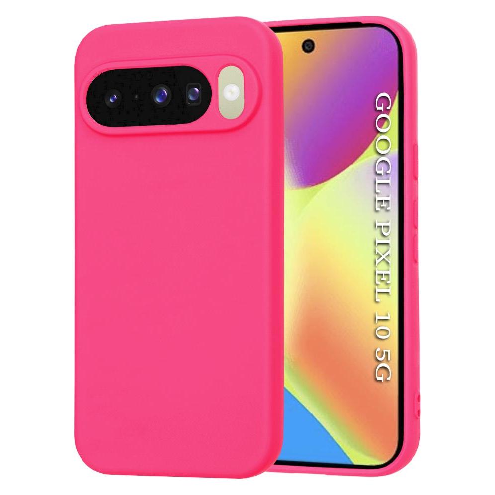 Techsuit - SoftFlex - Google Pixel 10 / 10 Pro - Hot Pink (Google Pixel 10, Google Pixel 10 Pro) (56557231)