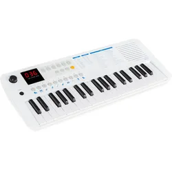 Classic Cantabile MINI-37 Keyboard weiß-blau