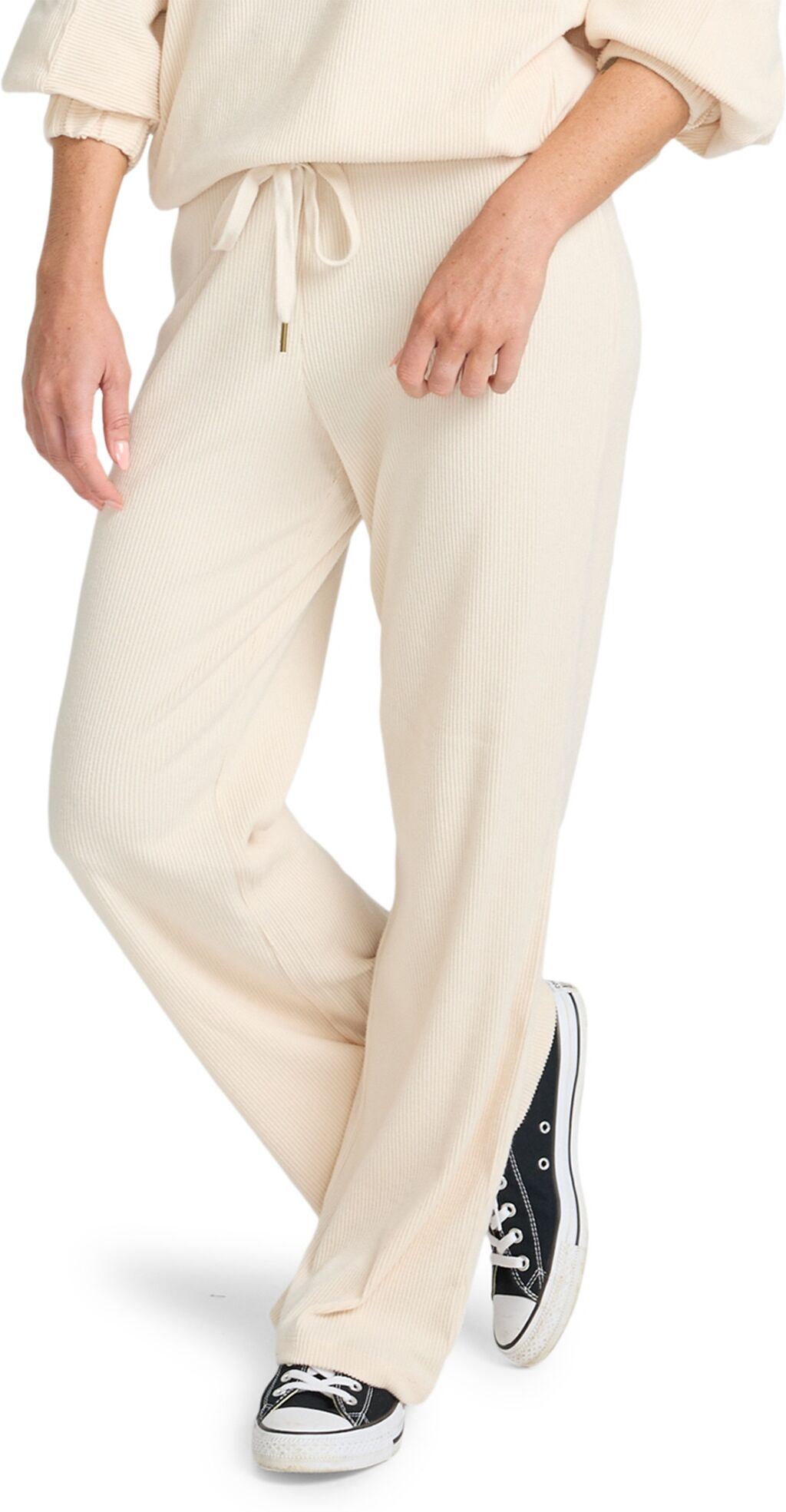 Billabong Pantalón de mujer Keep It Straight .  (L) Blanco