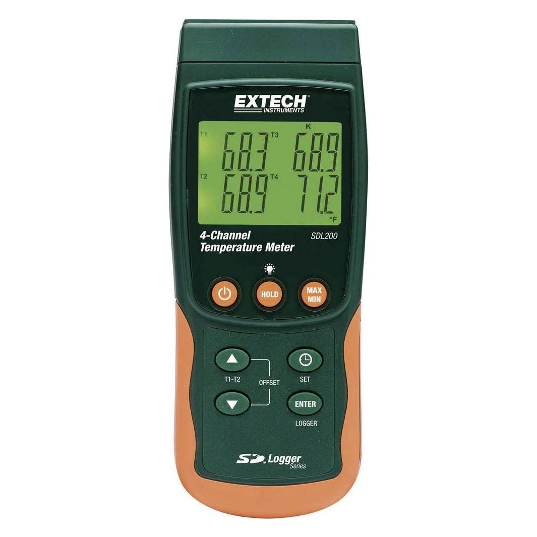 Extech Temperatur-Messgerät SDL200 -1 (SDL200)