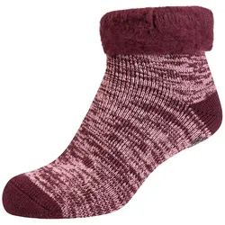 camano Warm-up Antirutsch Quarter Socken Damen 3895 - windsor wine 35-38