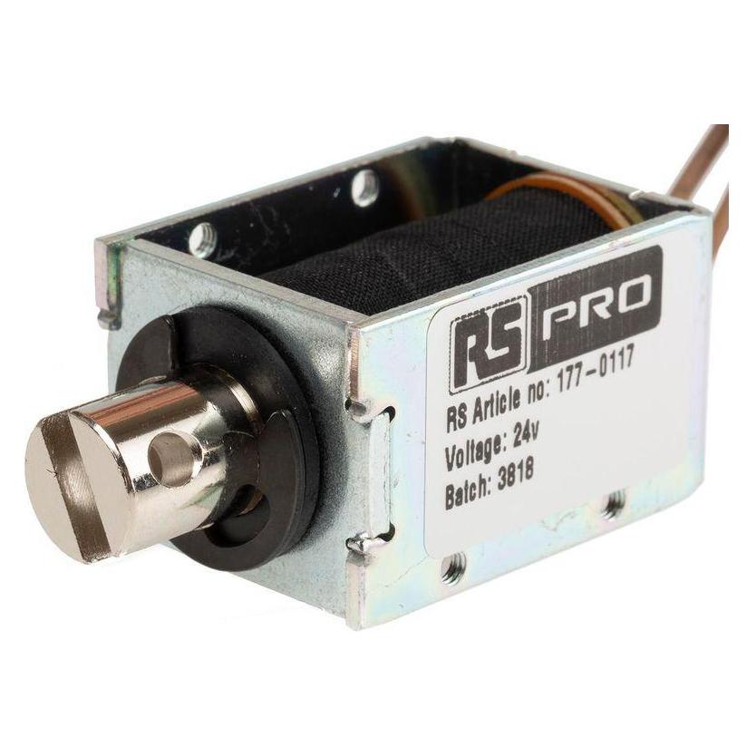 RS PRO Linearer Magnetschalter Ziehen 24 V dc, 40 x 24 x 29 mm (1770117)