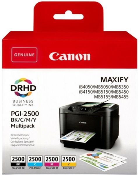 Canon PGI-2500 - 4 couleurs - Cartouche d'encre - Multipack