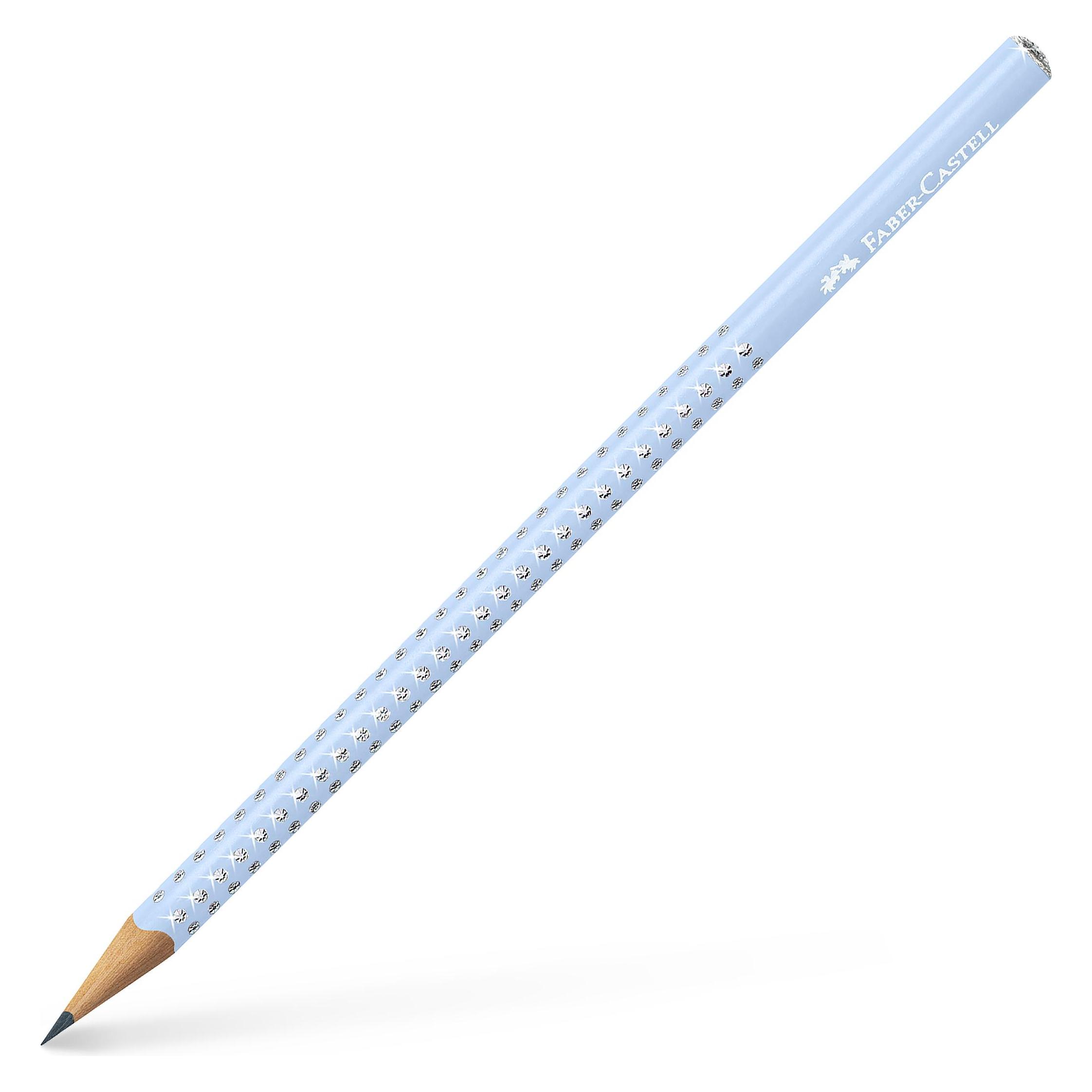 Faber-Castell Bleistift Sparkle sky blue (2 mm, B, 1x) (118251)