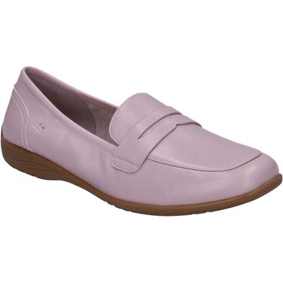 Ballerina JOSEF SEIBEL "Fenja 22, viola", Damen, Gr. 40, lila (viola), Obermaterial: 100% Rindsleder Leather cow., Schuhe Ballerina