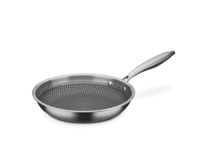 GSW 868518 Inoxxa Black\, Poêle à frire avec structure en nid d'abeille - ⌀24 cm